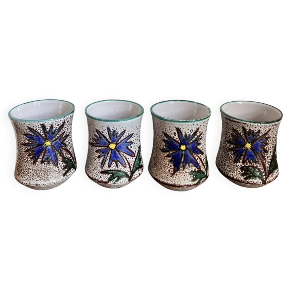 4 tasses Vallauris