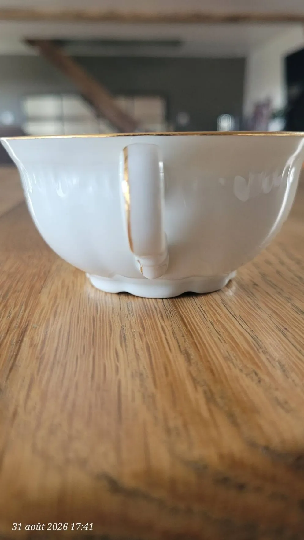 3 tasses vintage Belge Maison R.Michiels ( St Nicolas waes )
