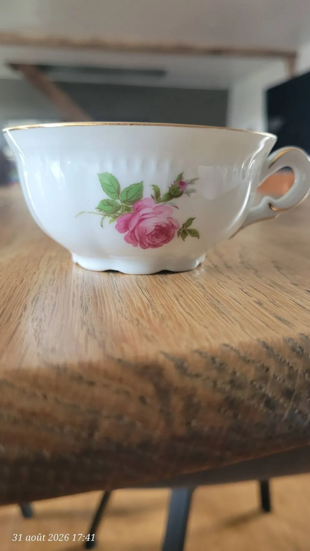3 tasses vintage Belge Maison R.Michiels ( St Nicolas waes )