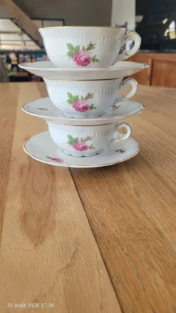 3 tasses vintage Belge Maison R.Michiels ( St Nicolas waes )