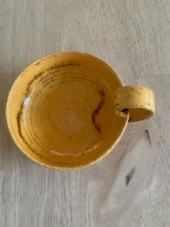 Tasse à thé en céramique danoise Kahler Hak