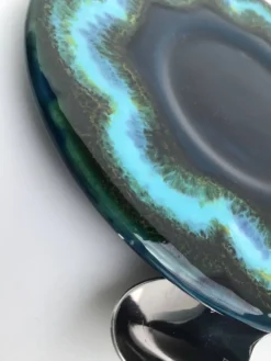 Tasse à thé Vallauris bleu profond