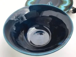 Tasse à thé Vallauris bleu profond