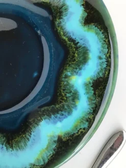 Tasse à thé Vallauris bleu profond