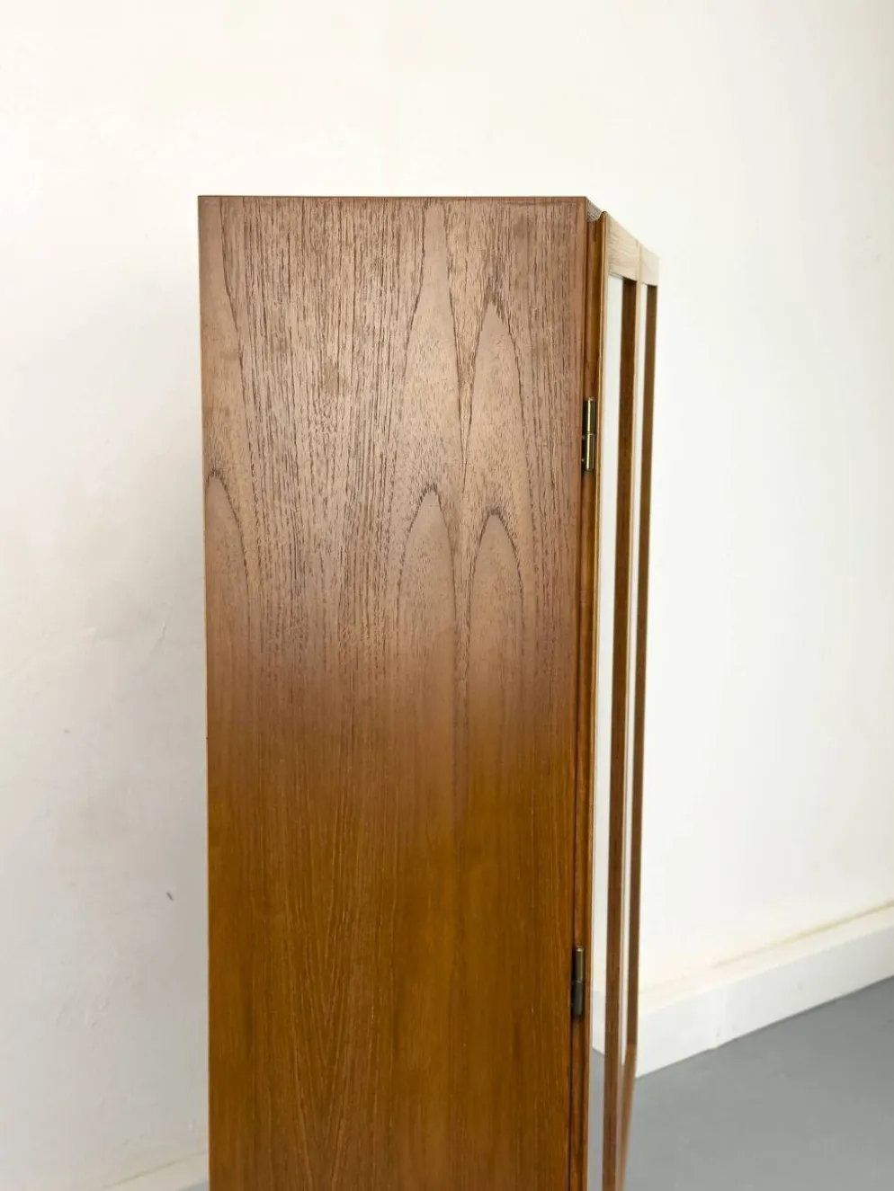 Teak Cabinet with Glass Doors from Omann Jun, 1960s