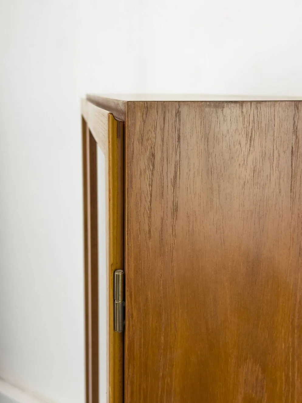 Teak Cabinet with Glass Doors from Omann Jun, 1960s