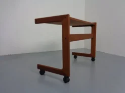 Teak Working Table, Denmark, 1960s