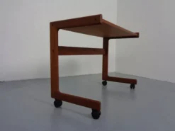 Teak Working Table, Denmark, 1960s