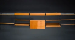 Teck Shelf System de Musterring International, années 1960, Set de 19