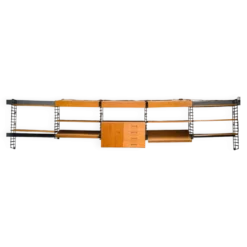 Teck Shelf System de Musterring International, années 1960, Set de 19