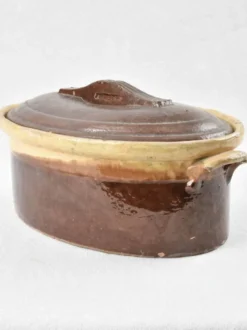Terrine en terre cuite