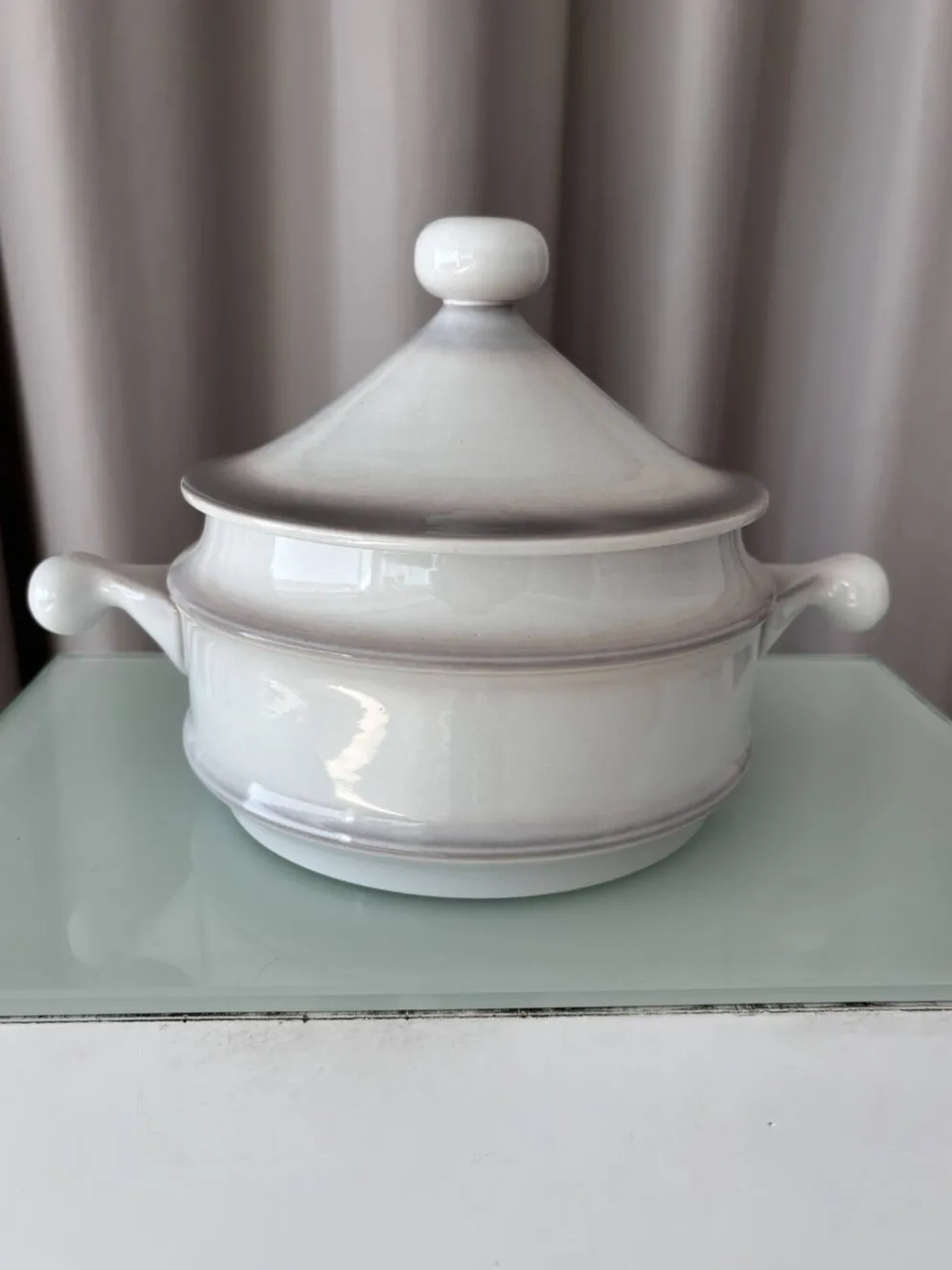 Terrine vintage Goebel Lorraine Country en céramique