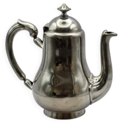 Theière/verseuse ancienne, métal argenté, maison Christofle – A499
