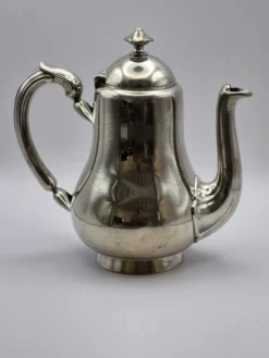 Theière/verseuse ancienne, métal argenté, maison Christofle – A499