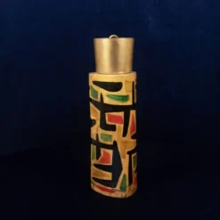 Thermos en parchemin Aldo Tura Mod. 796D avec décoration abstraite, 1940