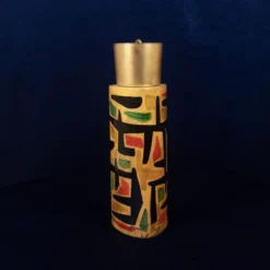 Thermos en parchemin Aldo Tura Mod. 796D avec décoration abstraite, 1940