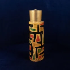 Thermos en parchemin Aldo Tura Mod. 796D avec décoration abstraite, 1940