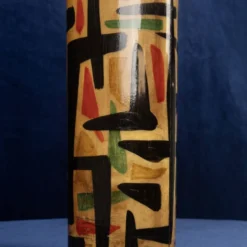 Thermos en parchemin Aldo Tura Mod. 796D avec décoration abstraite, 1940