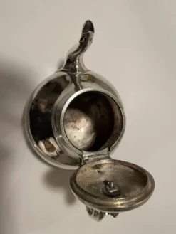 Théière ancienne metal argente 19eme - Orfèvrerie Christofle