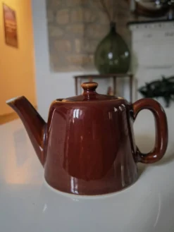 Théière bistrot vintage