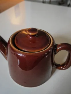 Théière bistrot vintage