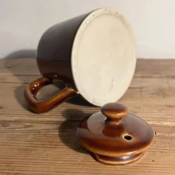 Théière céramique émaillée