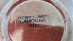 Théière de Raymond Guibert, Lamoura, Jura, en grès de Puisaye