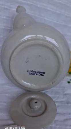 Théière en céramique chinoise vintage Chi Kiang Stoneware.