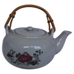 Théière en céramique chinoise vintage Chi Kiang Stoneware.