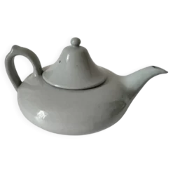 Théière en céramique émaillée céladon moucheté