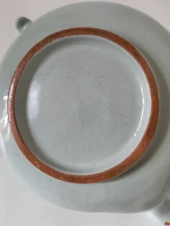Théière en céramique émaillée céladon moucheté