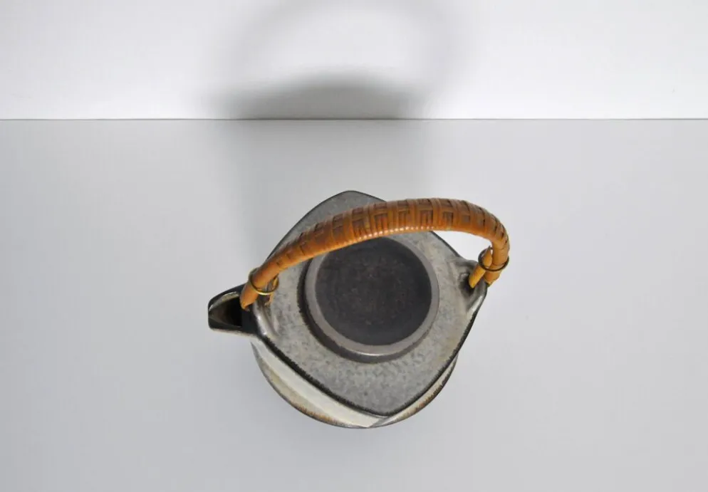 Théière en céramique émaillée Michael Andersen & Søn, Danemark années 1960