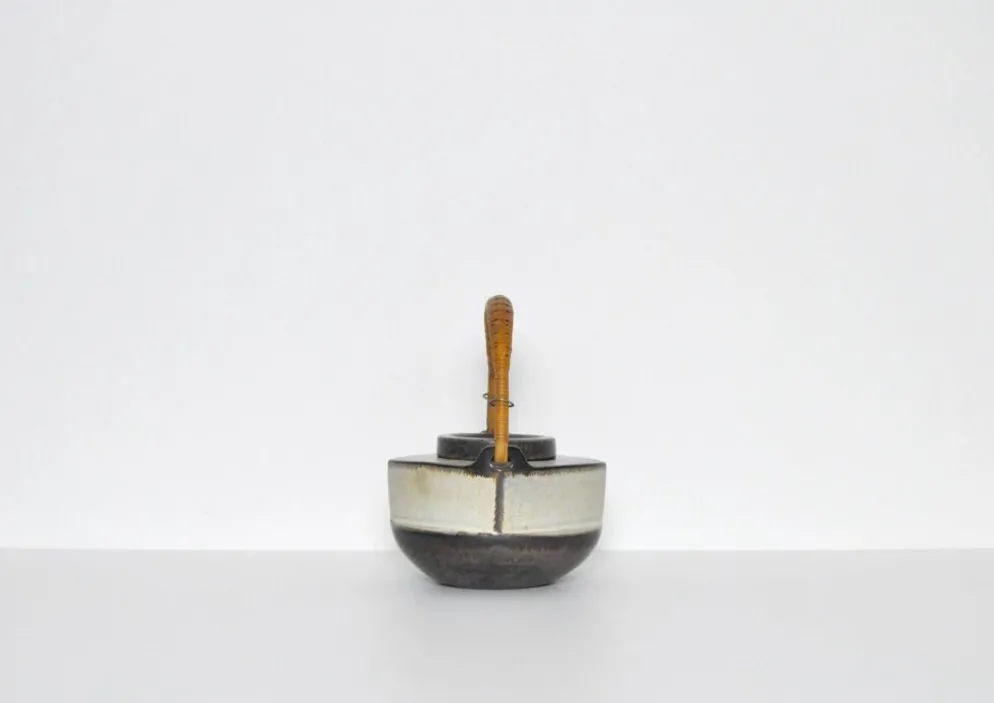 Théière en céramique émaillée Michael Andersen & Søn, Danemark années 1960