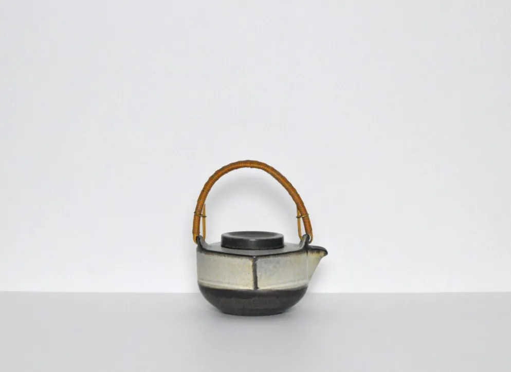 Théière en céramique émaillée Michael Andersen & Søn, Danemark années 1960