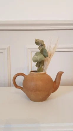 Théière en grès