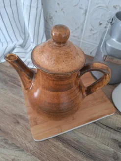 Théière en grès