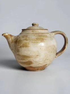 Théière en grès émaillé – Hervé Rousseau, Atelier de Boisbelle, La Borne