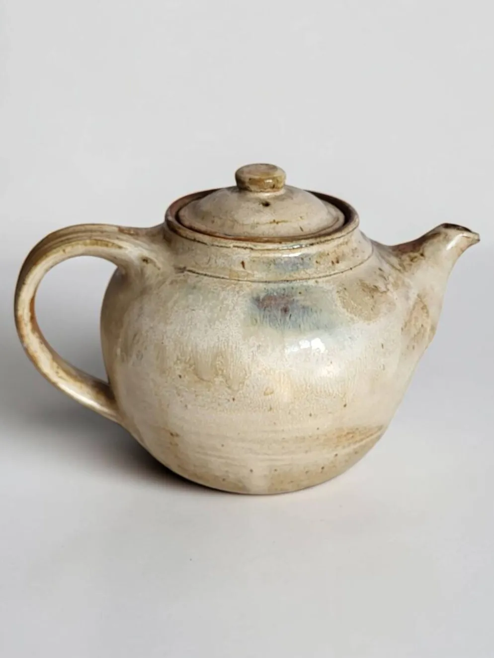 Théière en grès émaillé – Hervé Rousseau, Atelier de Boisbelle, La Borne