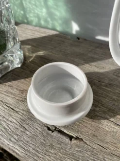 Théière en porcelaine à fleurs 1970 céramique italienne