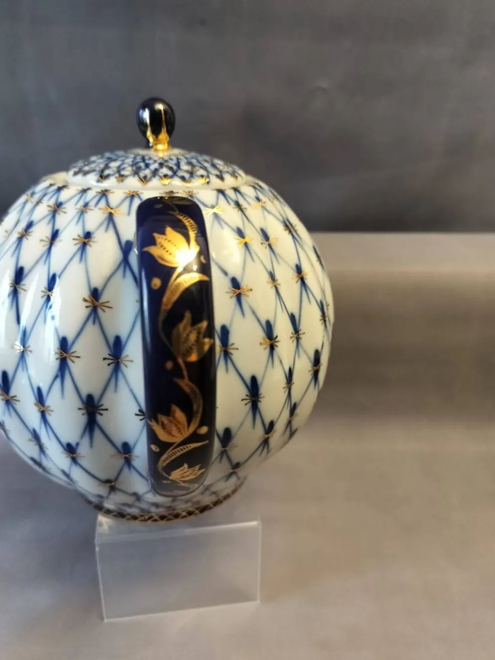 Théière en porcelaine Lomonosov, 1970-1986