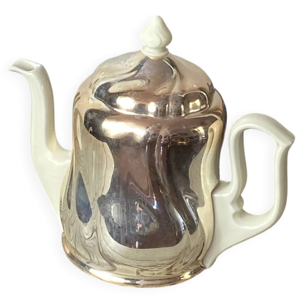 Théière isotherme en porcelaine