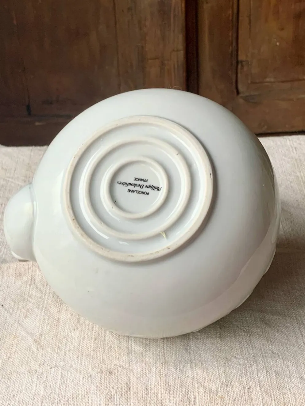 Théière porcelaine Philippe Deshoulières