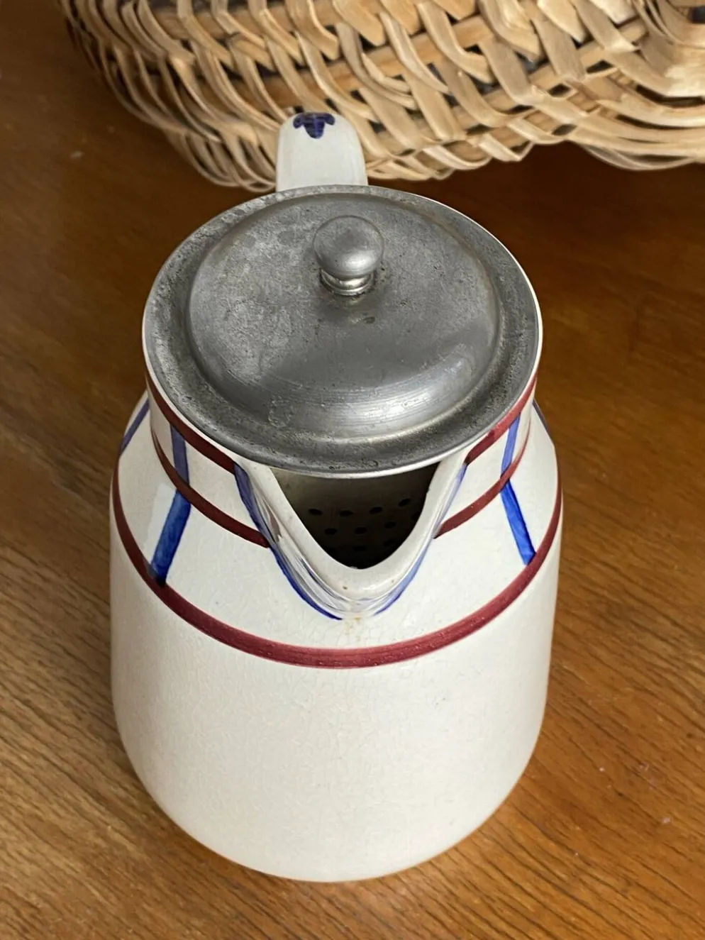 Théière, terre de fer, Choisy le Roi