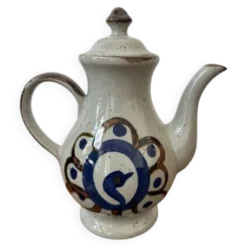 Théière vintage en grès