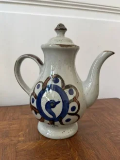 Théière vintage en grès