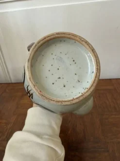 Théière vintage en grès