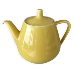 Théière vintage Villeroy & Boch jaune, Luxembourg