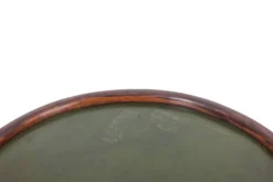 Thonet. Paire de guéridons à 2 plateaux en hêtre teinté. Années 1900.