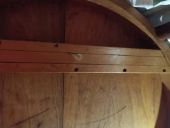 Titre : Table ronde vintage en Palissandre de Rio – MSE Møbler (Danemark,)