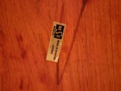 Titre : Table ronde vintage en Palissandre de Rio – MSE Møbler (Danemark,)